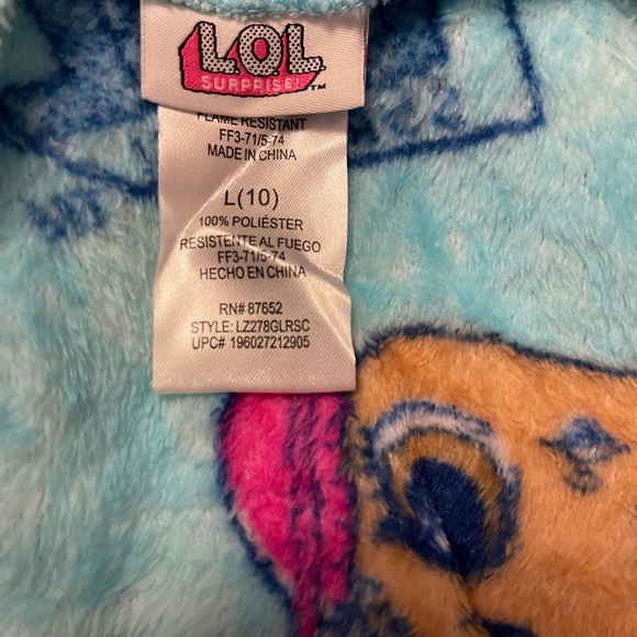 New w/out Tag LoL Surprise Kids Bath Robe - Picture 6 of 8